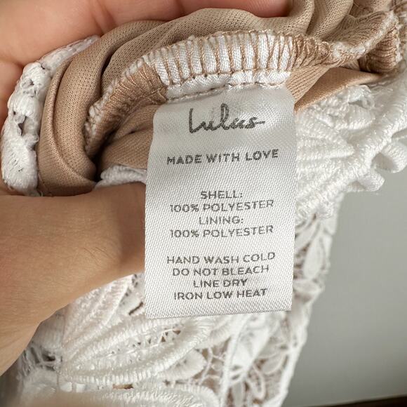 Lulus Right Sheer, Right Now White Lace Bodycon Dress - Picture 10 of 10